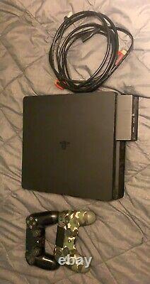 PlayStation 4 Slim 1TB Console Jet Black Very Good Condition Working Perfectly