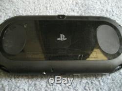 PlayStation PS Vita Slim LCD 2000 Black 3.60 FW SD2Vita Good Condition