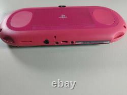 PlayStation PS Vita Slim LCD 2000 Black Pink 3.60 3.65 Good Condition