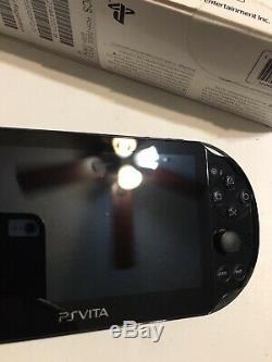 PlayStation PS Vita Slim Pch-2001 In Box Disgaea 3 Good Condition Carrying Case