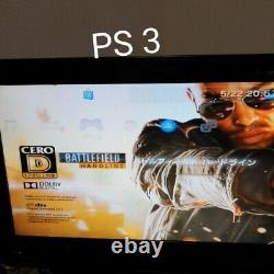 PlayStation3 CECHA00 Black 60GB with 3game 1controllers Good condition NTSC-J