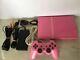 Playstation 2 Console Pink Ps2 Scph-77000 Japanese Ver In Very Good Condition