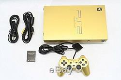 Playstation 2 Gundam Gold Console PS2 Japan GOOD CONDITION WORKING