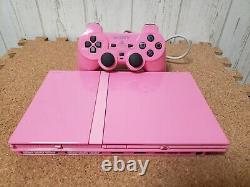 Playstation 2 PINK Console System Japan PS2 GOOD CONDITION