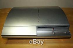 Playstation 3 80GB Satin Silver Sony Used Good Condition Free Shipping Japan