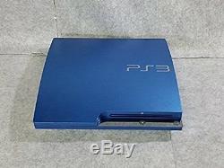 Playstation 3 Splash Blue 320GB Console Japan PS3 GOOD CONDITION COMPLETE