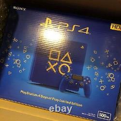 Playstation 4 PS4 Days of Play 500GB Good Condition Controller Missing SONY