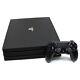 Playstation 4 Pro Black 1 Tb System Good Working Condition