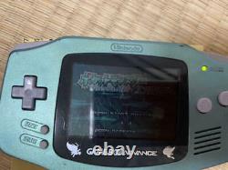 Pokemon Center Console Gameboy Advance Celebi Green BOXED GOOD CONDITION