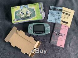 Pokemon Center Game Boy Advance Celebi Limited Edition Very Good Condition