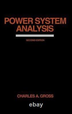 Power System Analysis, Hardcover by Gross, Charles A, Used Good Condition, F