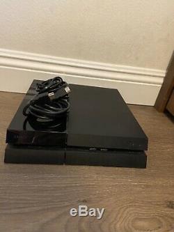 Ps4 Jet Black 500GBs Good Condition With Power And HDMI Cord