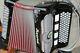 Record Accordion C-system, 3-fold Tremolo Musette, 4 Reed, Good Condition