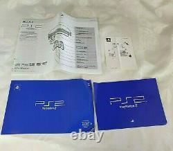 Retro Boxed Sony Playstation 2 Bundle PS2 Fat Working Good Condition Used