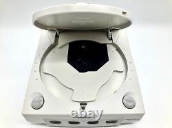 SEGA Dreamcast Console 2xController 2xVisual Memory 6xSoft Good Condition #043