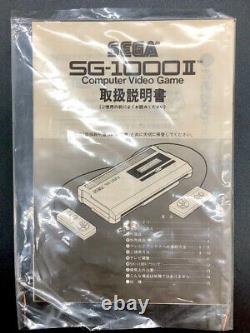SEGA SG-1000 II Console New Unused item Good Condition With Original Box #035