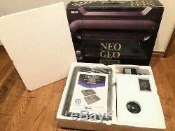 SNK NEO GEO AES CONSOLE BOXED Memory Card Set3-6 Motherboard Good condition