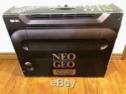 SNK NEO GEO AES CONSOLE Very Good Condition Serial Matching 3-5 Motherboard