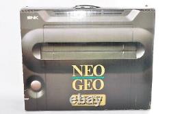 SNK NEO GEO AES Console System Boxed Very Good Condition Tested Japanese Seller