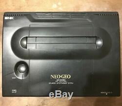 SNK NEO GEO AES Console System Japan good condition