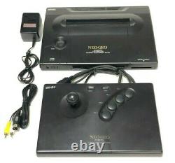 SNK NEO GEO AES Console System Very Good Condition Tested Work Fully from Japan