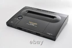 SNK NEO GEO AES Console System with SAMURAI SHODOWN Very Good Condition Tested 2