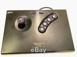 SNK NEO GEO AES STICK CONTROLLER BOXED NEO-AEC Very Good condition