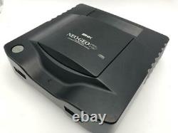SNK NEO GEO CD Console System Very Good Condition with Controller Pro & Games JP