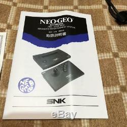 SNK Neo Geo AES Console System Japan GREAT CONDITION GOOD BOX $45 OFF