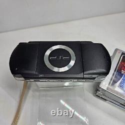 SONY PSP-1000 (Piano Black) Handheld with 10 GAMES GOOD CONDITION