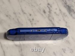 SONY PSP PORTABLE 2001 BLUE GOOD CONDITION TESTED withINCLUDED GAMES UMD'S