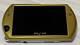 Sony Psp Go Piano Black In Good Condition With Gold Covergame Consoles Only