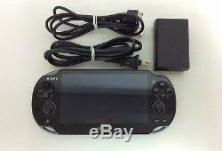 SONY PlayStation PS VITA Wi-Fi Model Black PCH-1000 ZA01 Console Good Condition