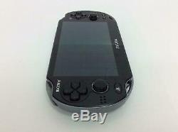 SONY PlayStation PS VITA Wi-Fi Model Black PCH-1000 ZA01 Console Good Condition