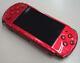 Sony Radiant Red Psp 3000 System With Charger From Japan Good Working Condition