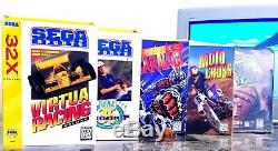 Sega CD, Sega 32x, Sega Genesis Model 2 EXTREMELY GOOD CONDITION! 22 GAMES