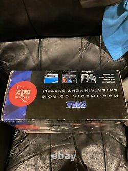 Sega CDX CIB Complete Works Genesis CD Good Condition Console Box Manuals Games