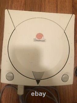 Sega Dreamcast Console, Controller, 2 Memory Card, Cables, Good Condition Tested