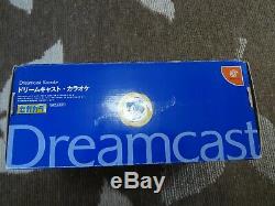 Sega Dreamcast Dream cast KARAOKE SEGAKARA Console Boxed Good condition