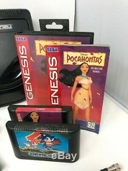 Sega Genesis CD Model 2 Complete System Console Good Condition Used 3 Games