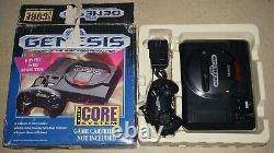 Sega Genesis Model 1 Core System Console with Box #72 GOOD Shape