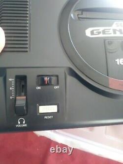 Sega Genesis Model 1 Core System Console with Box #72 GOOD Shape