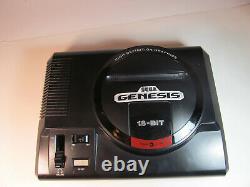 Sega Genesis Model 1 High Definition Graphics Non TMSS Console Only Good Shape