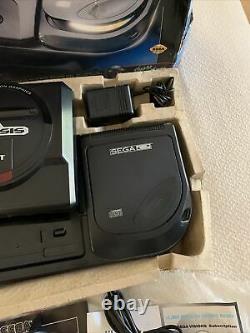 Sega Genesis Model 1 Sega CD 2 Bundle! Good Condition! Works! Complete! With Box
