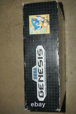 Sega Genesis Model 1 System Console Complete in Box #254 with Sonic GOOD Shape