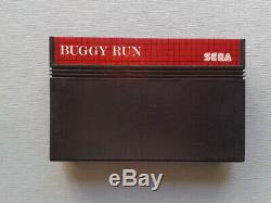 Sega Master System Buggy Run Complete In Box Cib Very Good Condition Rare+++
