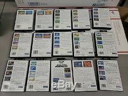 Sega Master System Lot of 27 Games And Sega Cards In Good Condition