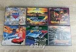 Sega Mega-CD 2 & Sega Mega Drive II Bundle With 35 Games Good Condition