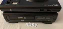 Sega Mega Drive & Mega CD 1 Consoles Good Condition