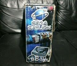 Sega Saturn Console Mk 1 Boxed Good Condition SEE PICS PAL